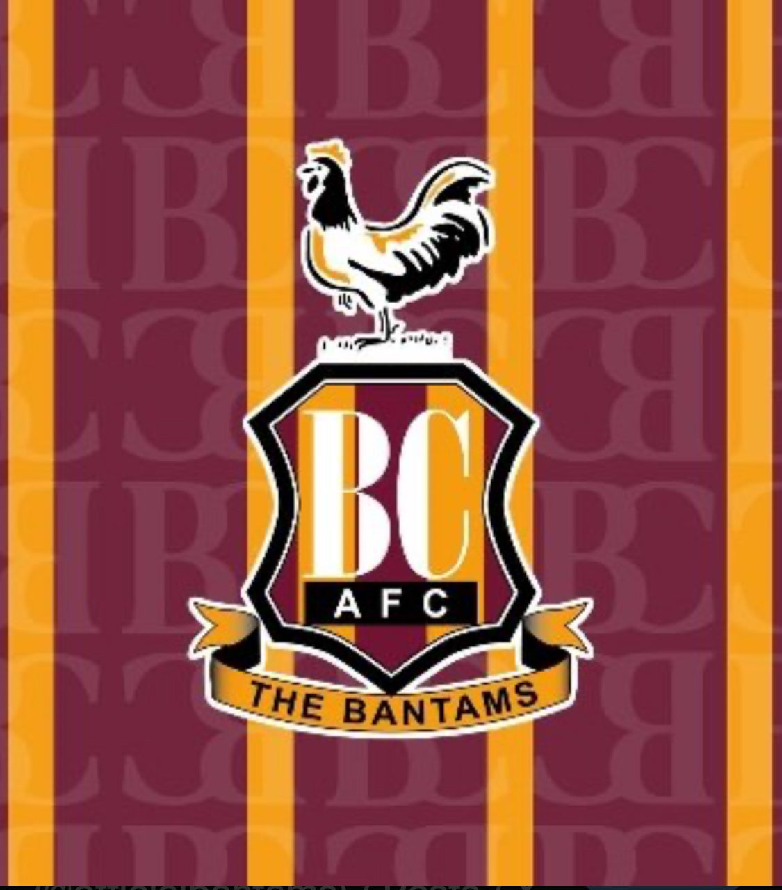 Bradford City Stickers
